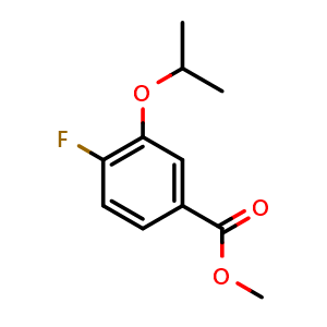 4-Fluoro--3-isopropoxybenzoic acid methyl ester