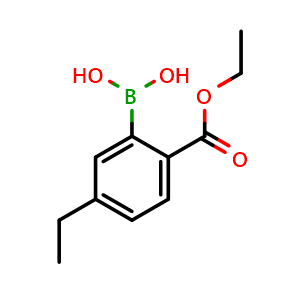 2-Ethoxycarbonyl-5-ethylphenylboronic acid
