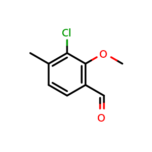 3-Chloro-2-methoxy-4-methylbenzaldehyde