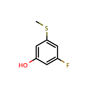 3-Fluoro-5-(methylthio)phenol