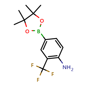 4-(4,4,5,5-tetramethyl-1,3,2-dioxaborolan-2-yl)-2-(trifluoromethyl)aniline