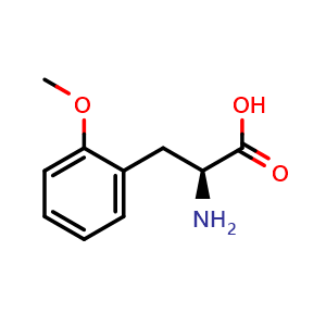 Chemical structure of 2-Methoxy-L-phenylalanine , CAS 193546-31-5, AChemBlock O27906