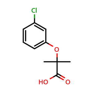 2-(3-Chlorophenoxy)-2-methyl-propanoic acid