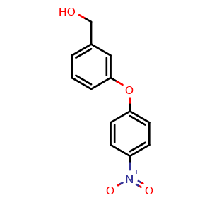 3-(4-Nitrophenoxy)-benzenemethanol