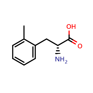 Chemical structure of 2-Methyl-D-phenylalanine , CAS 80126-54-1, AChemBlock O28101