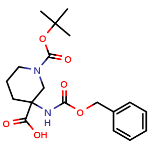 1-Boc-3-Cbz-amino-3-piperidinecarboxylic acid