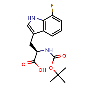 Boc-7-Fluoro-D-tryptophan