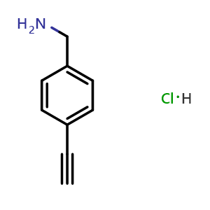 4-Ethynyl-benzenemethanamine hydrochloride