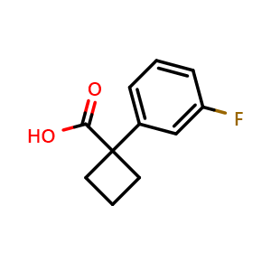 1-(3-Fluorophenyl)cyclobutanecarboxylic acid