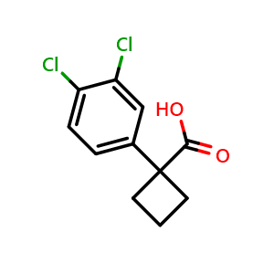1-(3,4-Dichlorophenyl)cyclobutanecarboxylic acid