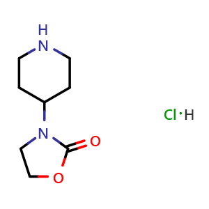 3-(4-Piperidinyl)-2-oxazolidinone hydrochloride
