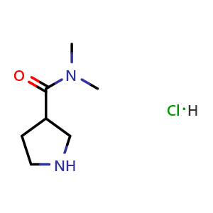 N,N-Dimethyl-3-pyrrolidinecarboxamide hydrochloride