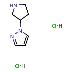 1-(3-Pyrrolidinyl)-1H-pyrazole dihydrochloride