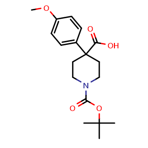 1-Boc-4-(4-methoxyphenyl)-4-carboxypiperidine