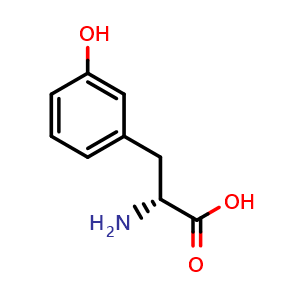 Chemical structure of 3-Hydroxy-D-phenylalanine , CAS 32140-49-1, AChemBlock O28389