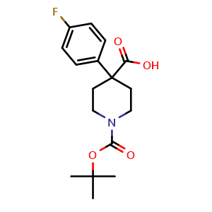 1-Boc-4-(4-fluorophenyl)-4-carboxypiperidine