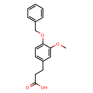 3-Methoxy-4-(benzyloxy)-benzenepropanoic acid