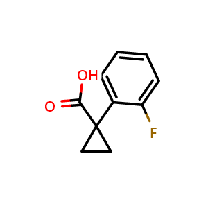 1-(2-Fluorophenyl)cyclopropanecarboxylic acid