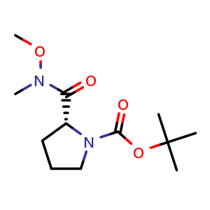 (R)-tert-butyl 2-(N-methoxy-N-methylcarbamoyl)pyrrolidine-1-carboxylate