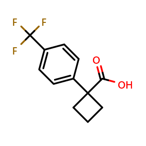 1-(4-Trifluoromethylphenyl)-1-carboxy-cyclobutane