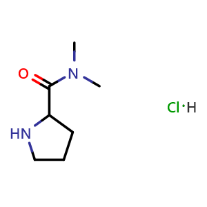 N,N-Dimethyl 2-pyrrolidinecarboxamide hydrochloride