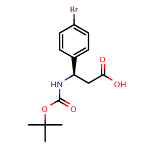 Boc-(R)-3-Amino-3-(4-bromophenyl)propionic acid