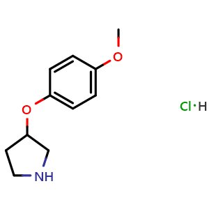 3-(4-Methoxyphenoxy)pyrrolidine hydrochloride
