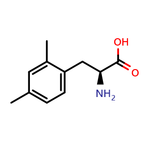Chemical structure of 2,4-Dimethyl-L-phenylalanine , CAS 259726-56-2, AChemBlock O28855