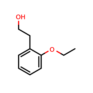Chemical structure of 2-(2-Ethoxyphenyl)ethanol , CAS 22545-14-8, AChemBlock O28863