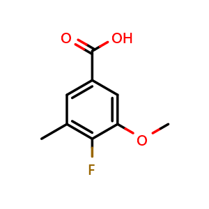 4-fluoro-3-methoxy-5-methylbenzoic acid