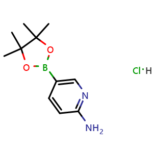 5-(4,4,5,5-tetramethyl-1,3,2-dioxaborolan-2-yl)pyridin-2-amine hydrochloride