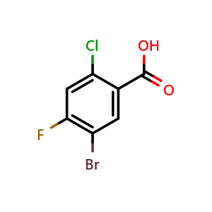 5-Bromo-2-chloro-4-fluorobenzoic acid
