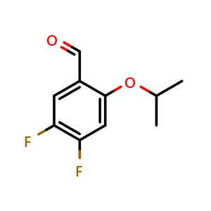 4,5-Difluoro-2-(propan-2-yloxy)benzaldehyde