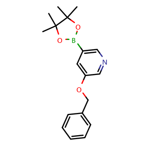 3-(benzyloxy)-5-(4,4,5,5-tetramethyl-1,3,2-dioxaborolan-2-yl)pyridine