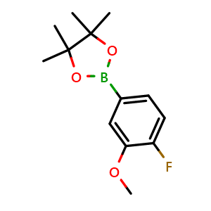 2-(4-fluoro-3-methoxyphenyl)-4,4,5,5-tetramethyl-1,3,2-dioxaborolane