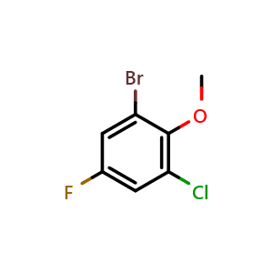 2-Bromo-6-chloro-4-fluoroanisole