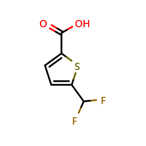 5-(difluoromethyl)thiophene-2-carboxylic acid