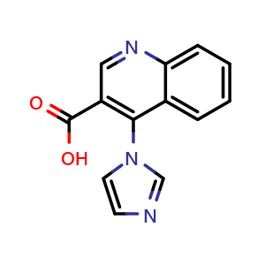 4-(1H-imidazol-1-yl)quinoline-3-carboxylic acid