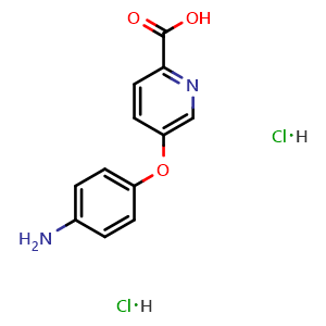 5-(4-aminophenoxy)pyridine-2-carboxylic acid dihydrochloride