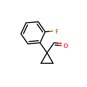 1-(2-fluorophenyl)cyclopropanecarbaldehyde