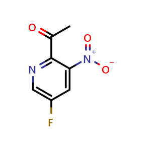 1-(5-fluoro-3-nitropyridin-2-yl)ethanone