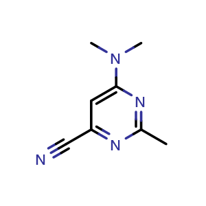 6-(dimethylamino)-2-methylpyrimidine-4-carbonitrile