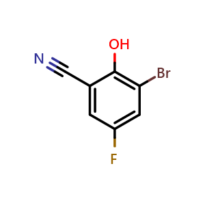 3-bromo-5-fluoro-2-hydroxybenzonitrile