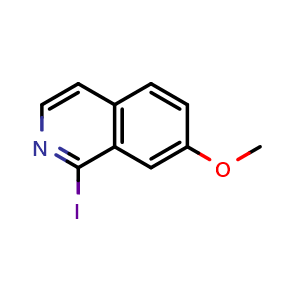 1-iodo-7-methoxyisoquinoline
