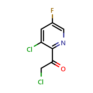 2-chloro-1-(3-chloro-5-fluoropyridin-2-yl)ethanone