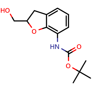 tert-butyl 2,3-dihydro-2-(hydroxymethyl)benzofuran-7-ylcarbamate