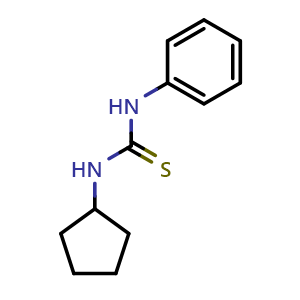 1-cyclopentyl-3-phenylthiourea