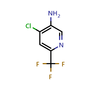 4-chloro-6-(trifluoromethyl)pyridin-3-amine
