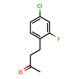 4-(4-chloro-2-fluorophenyl)butan-2-one
