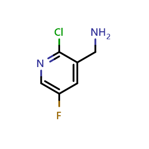 (2-chloro-5-fluoropyridin-3-yl)methanamine